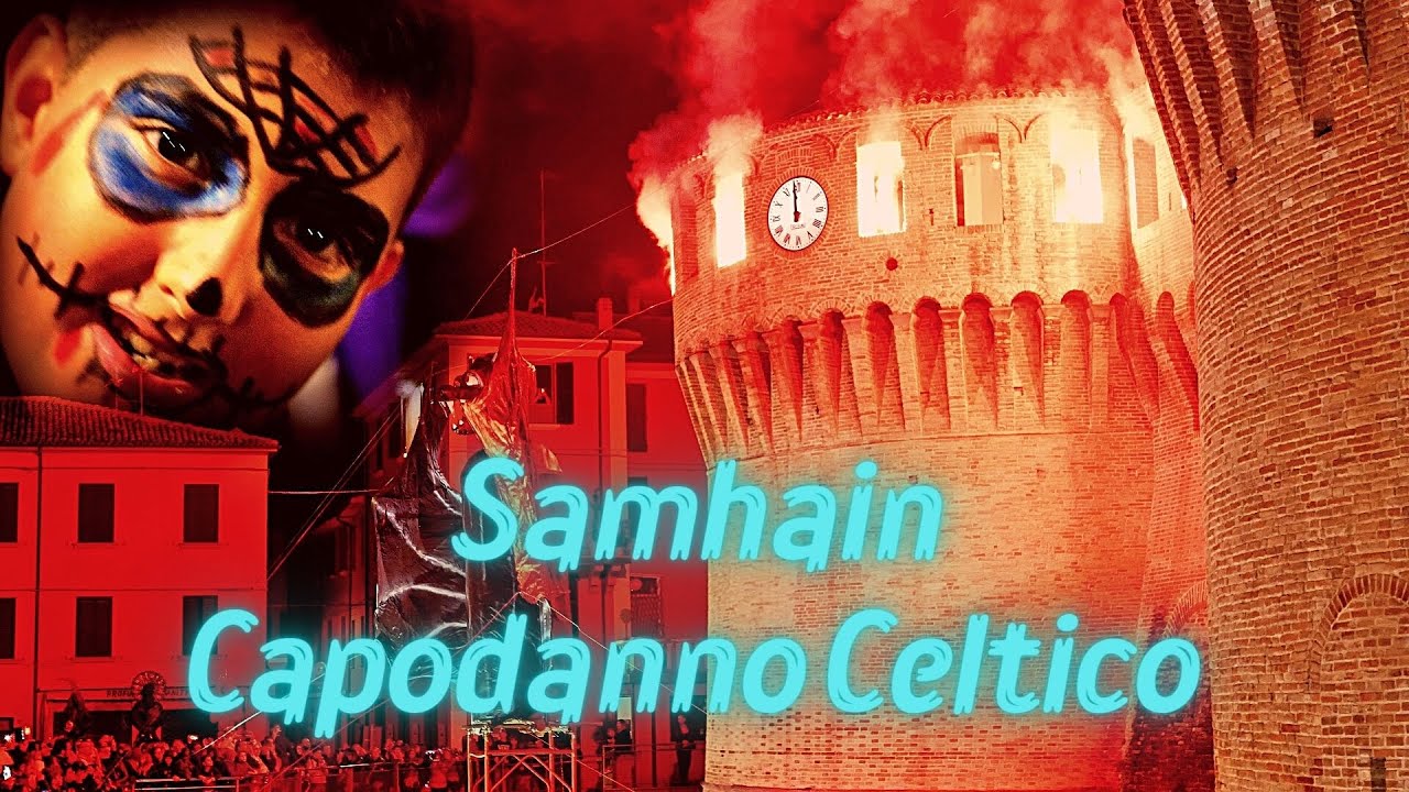 Halloween a Riolo Terme (RA)  Incendio della Rocca, il mostro maligno al rogo e i fuochi d'artificio