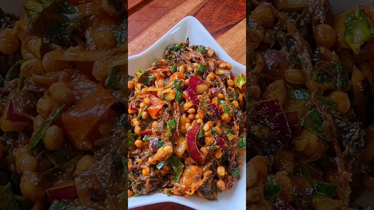 Gundruk ra Bhatmas ko Sadheko Achar