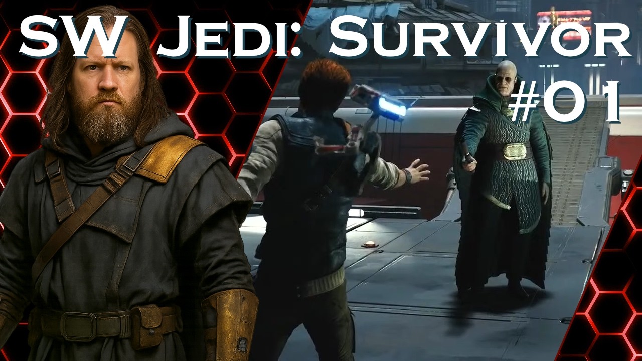 Als Gefangener auf Coruscant... Cal Kestis ist zurück | Star Wars Jedi: Survivor - Let's Play #01