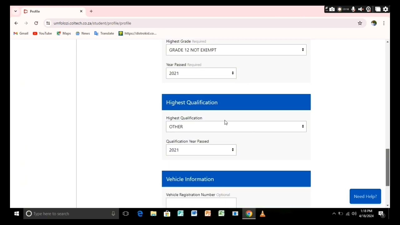 how to apply at any college using Coltech's/Student Portal?