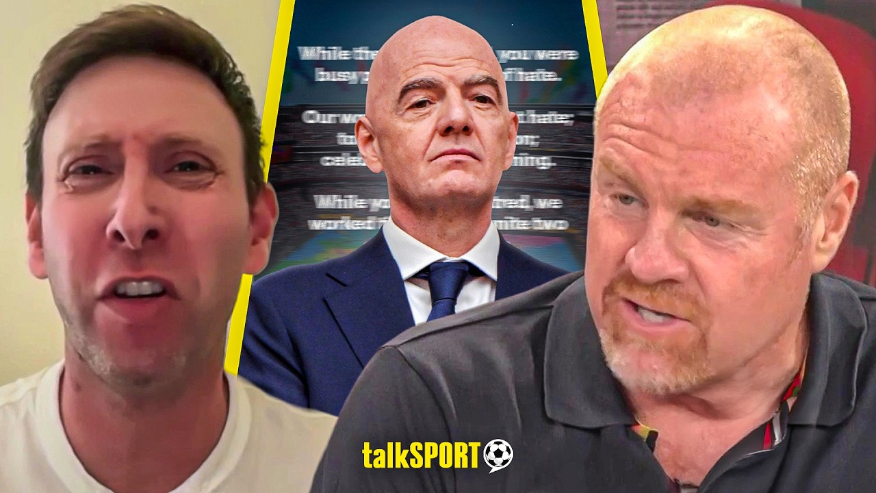 Sean Dyche & Ben Jacobs RESPOND at Gianni Infantino's DIVISIVE World Cup social media post!