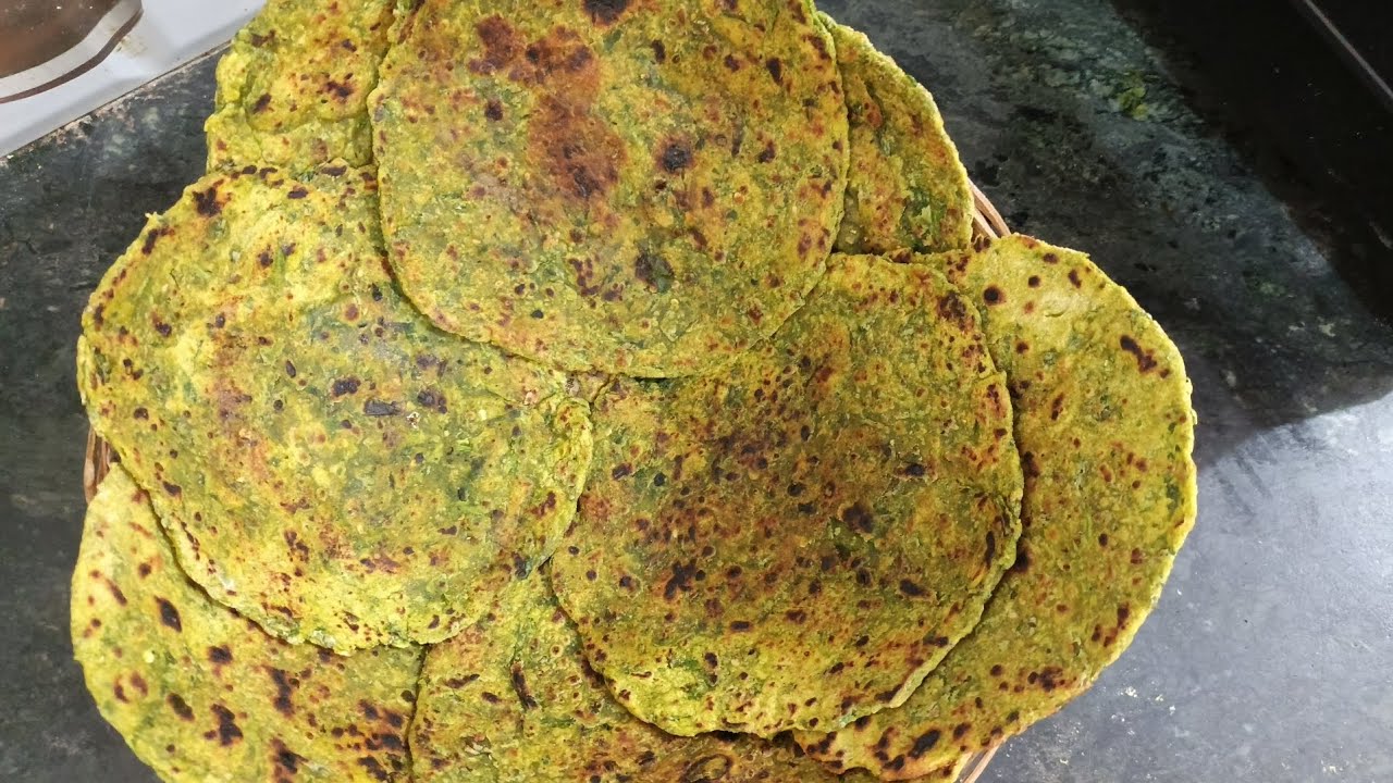 Methi mirch paratha recipe 🤤🤤👌