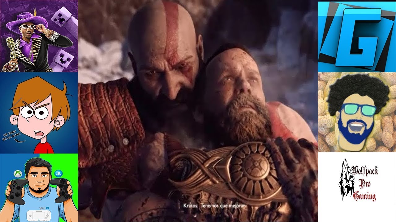 Reacciones de YouTubers Tras la Muerte de Baldur GOD OF WAR