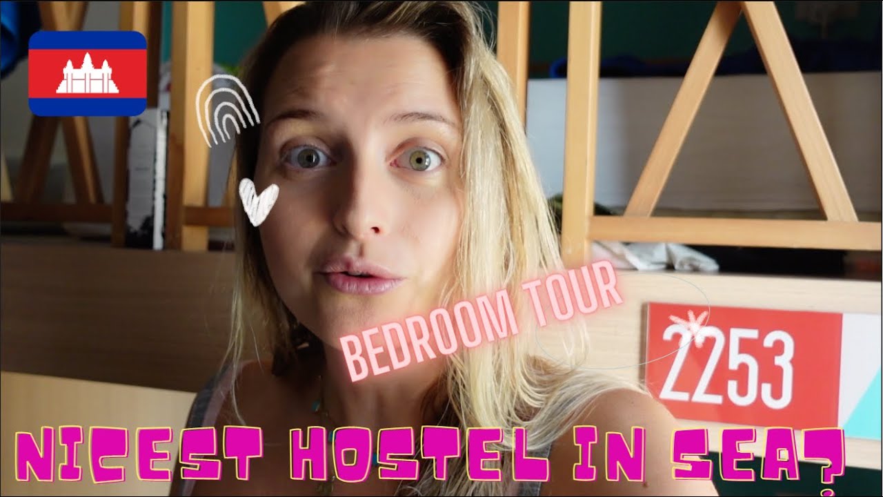 Is this the NICEST HOSTEL in South East Asia?! Come to SIEM REAP and stay here!! 🇰🇭