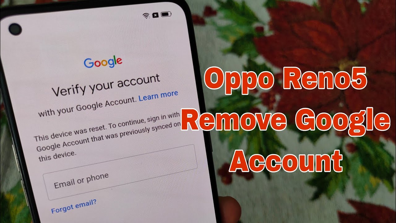 Without PC!!! Android 12! Oppo Reno5 CPH2159, Remove Google Account, Bypass FRP.