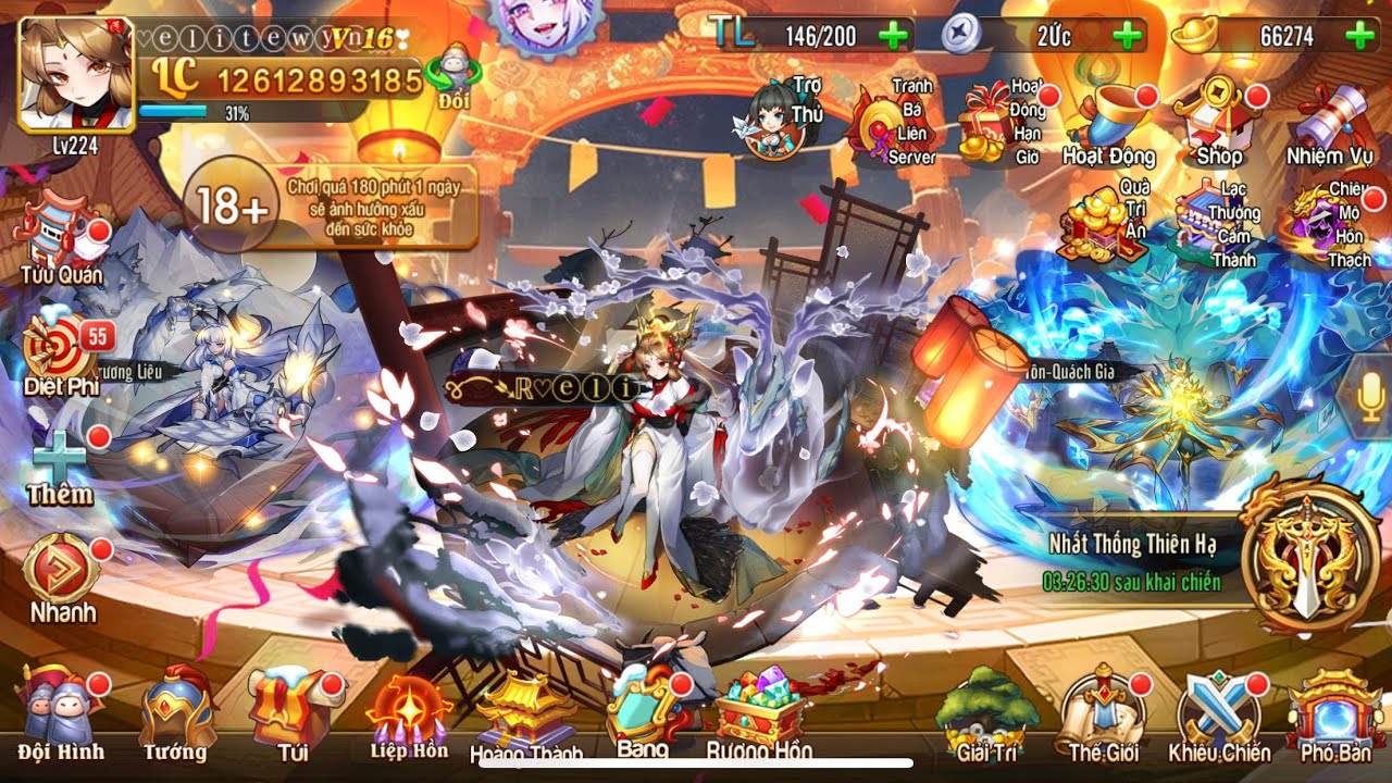 Nhật ký mua acc🐧Review acc 55x top 38 liên sever #omg #omg3q #games 