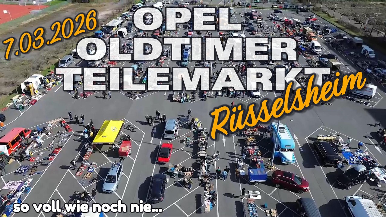 Opel Teilemarkt 2026 R&uuml;sselsheim