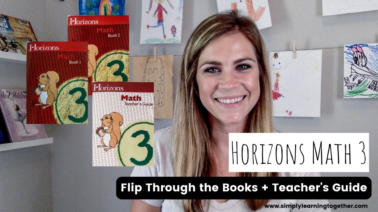 Horizons Math 3 &mdash; просмотрите книги и руководство для учителя