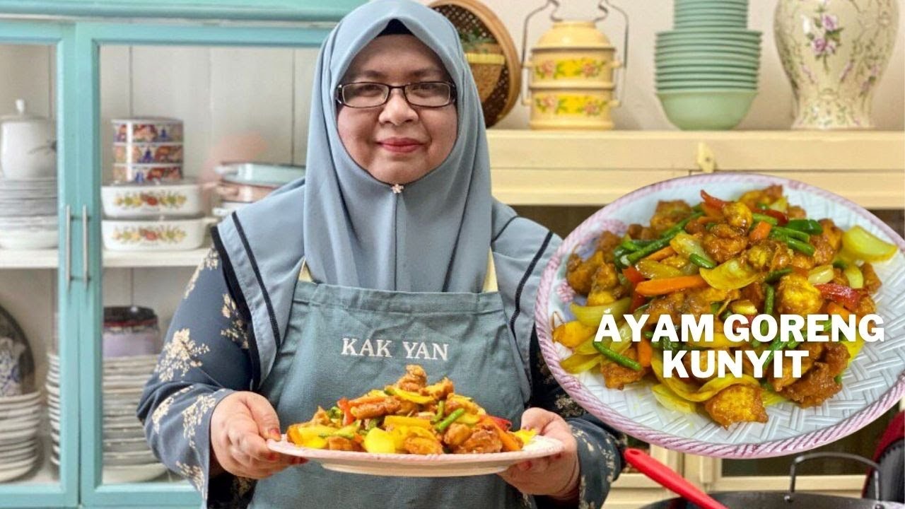 Ayam Goreng Kunyit | Ayam Goreng Kunyit Ranggup | Kak Yan