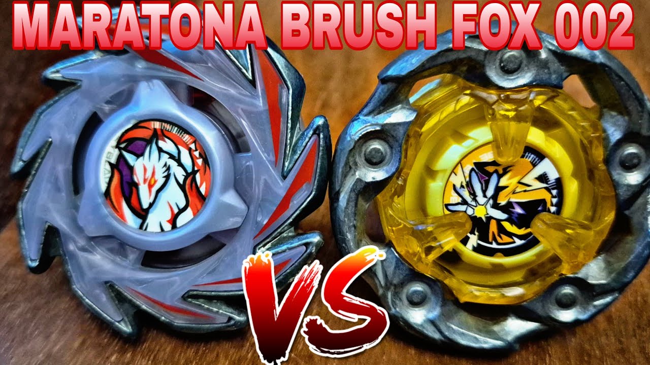 Brush Fox J9-70GR VS Wizard Rod 5-70DB| Beyblade X Battle Maratona Brush Fox 002