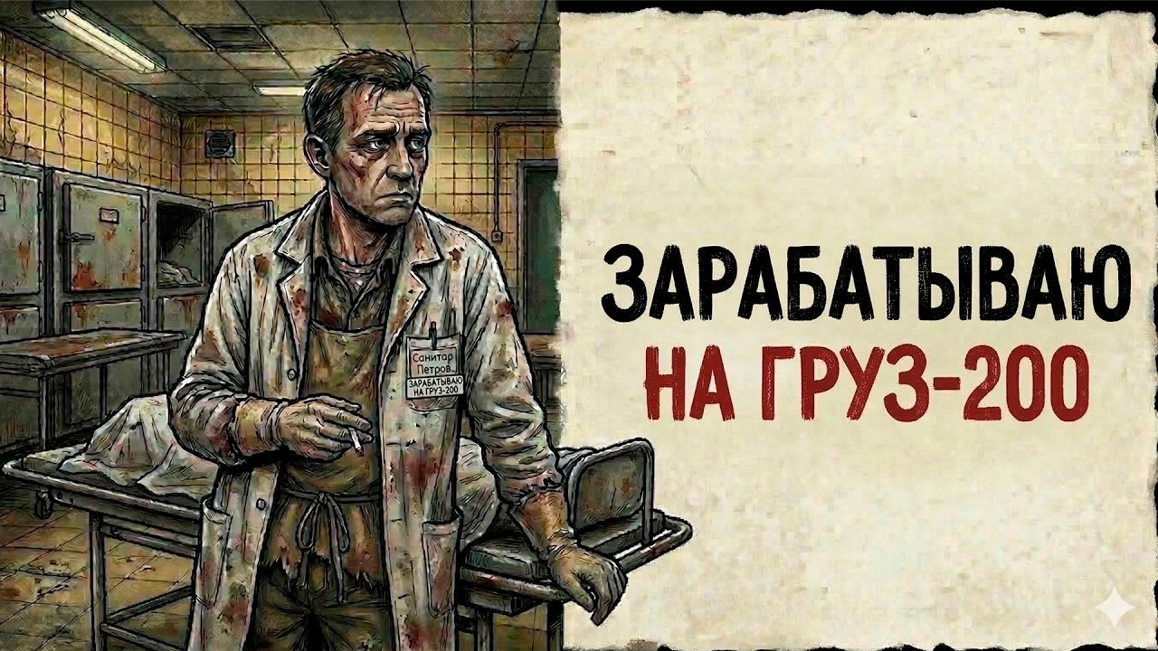 Ты — САНИТАР В МОРГЕ В 90-ЫЕ (И ЭТО ВСЯ ТВОЯ ЖИЗНЬ)