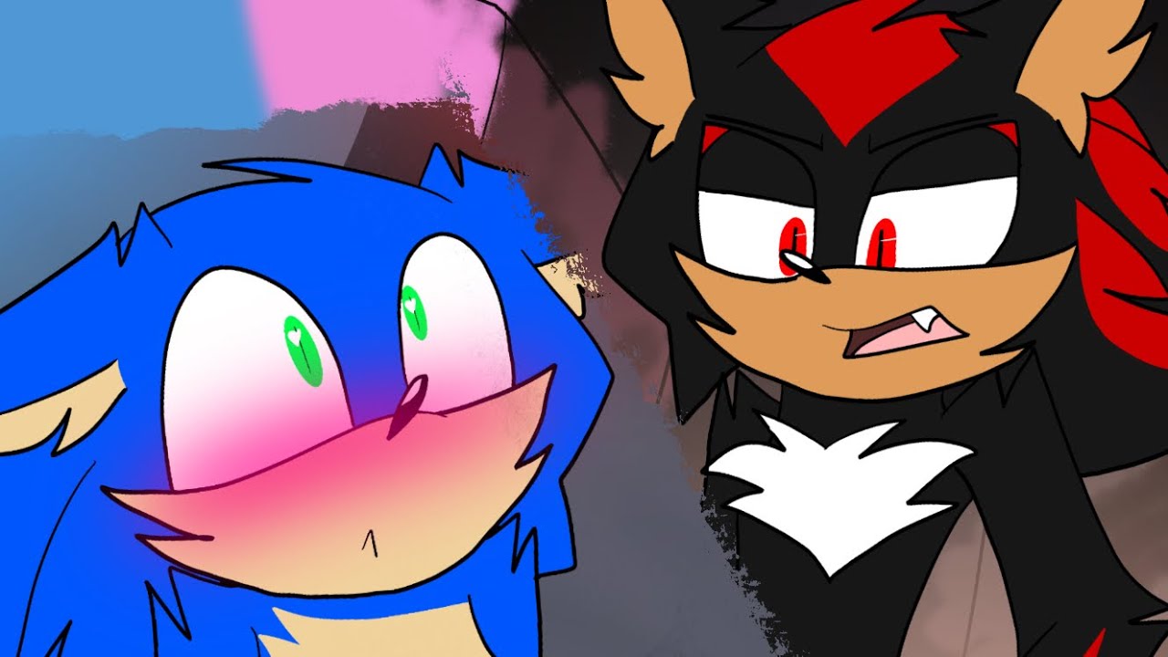 Movie Sonic x Movie Shadow (headphones 🎧)