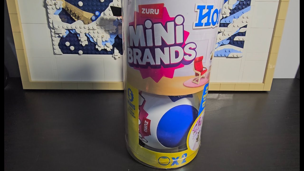 Unboxing Zuru Mini Brands Home Set &ndash; 2 Capsules, 10 Miniatures!
