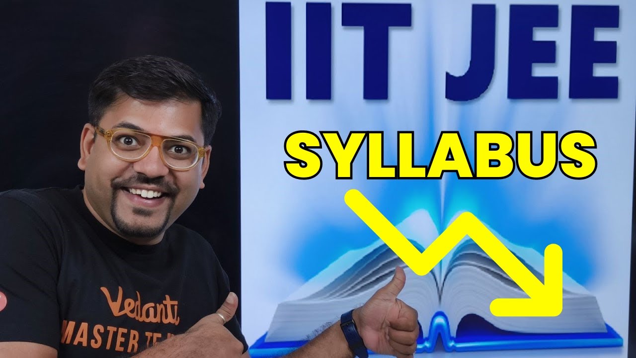 ❤️IIT JEE Syllabus Set to Reduce❤️ | Logical Proof | 😱IITM Director Hints