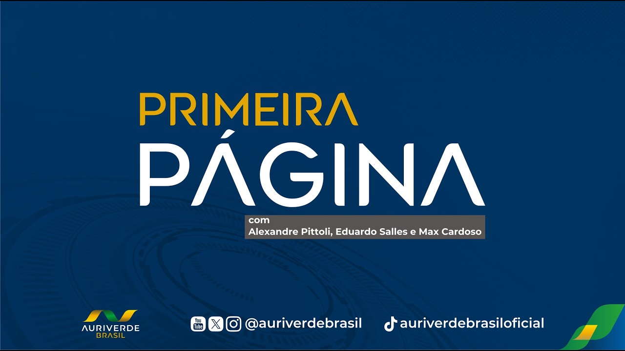 Primeira P&aacute;gina &ndash; Alexandre Pittoli - 13/04/2026