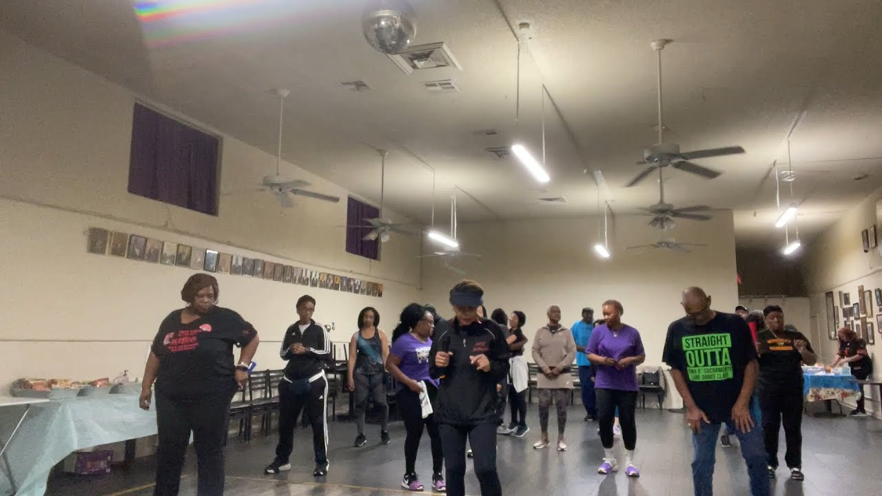 Line Dance, Sensational, full video at TinaB’s Sac Soul Line Dance class