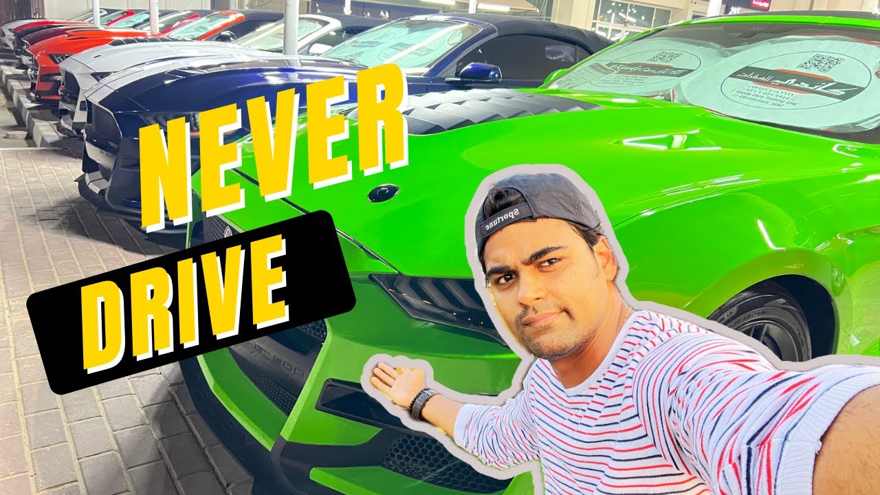 Experiencing real ride of Dodge Challenger in dubai￼ || bijay supervibes