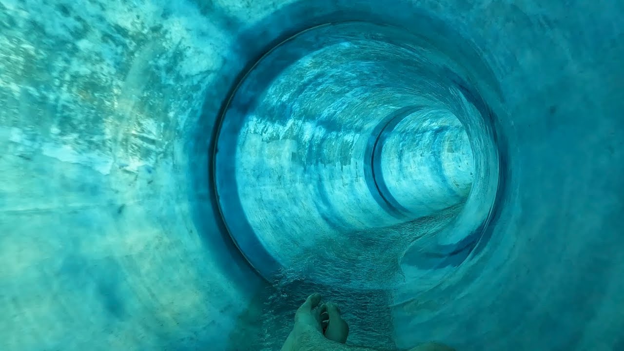 GalaxSea Jena - Blaue Röhrenrutsche "Blue Master"