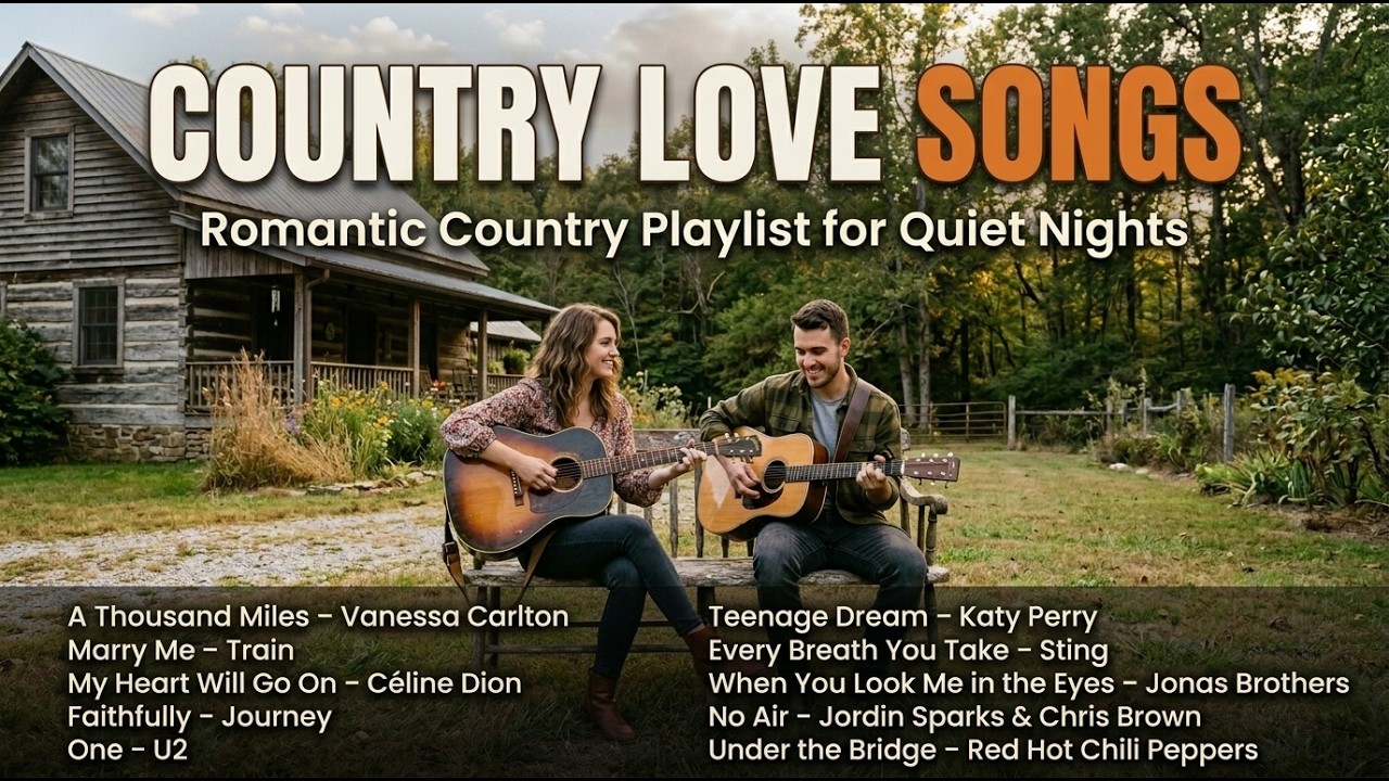 Country Folk Guitar Playlist – Warm Acoustic & Western Spirit