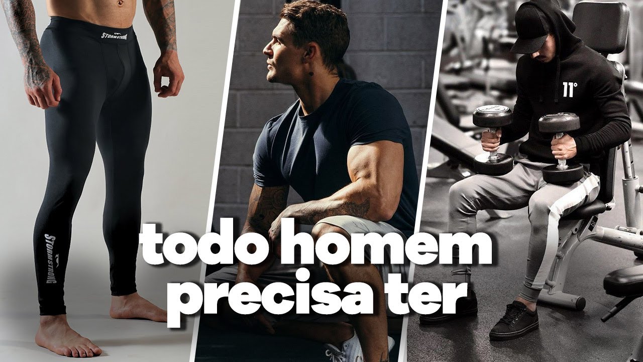 ROUPAS MASCULINAS de ACADEMIA que TODO HOMEM DEVE TER | MODA MASCULINA 2024