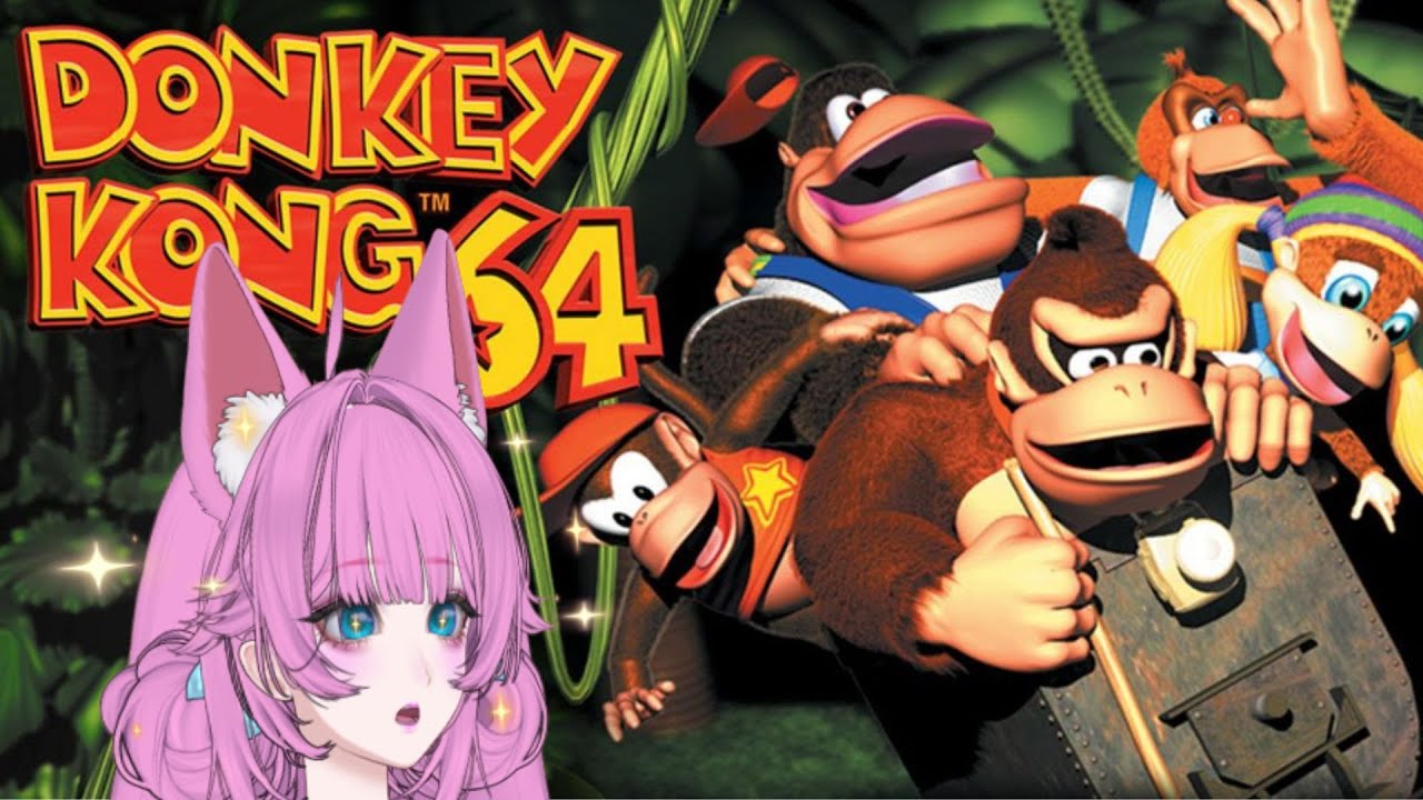 🌸【Donkey Kong 64】Winter Kongs #Vtuber 🌸