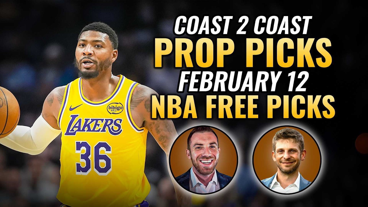 Can the Lakers Get Back in the Win Column vs the Mavericks? | NBA Player Props & Best Bets (2/12/26)