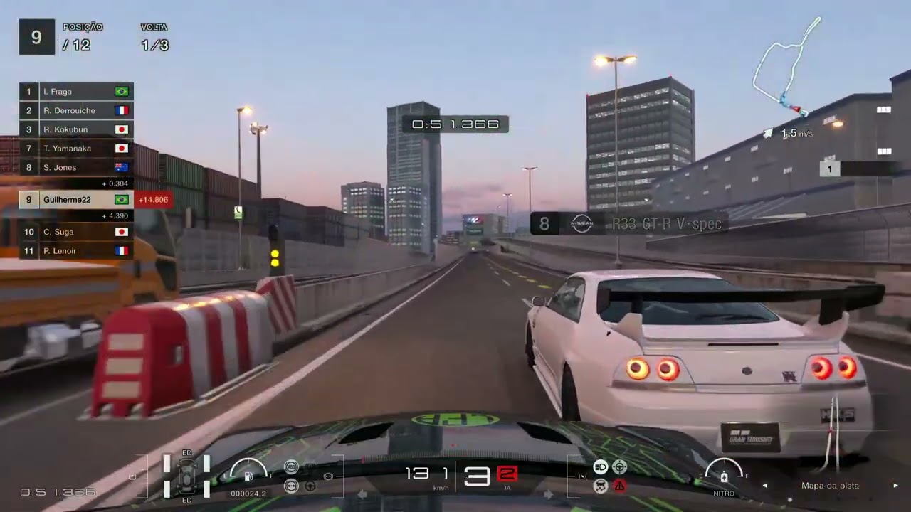 Primeira Gameplay do Gran turismo 7 no ps5 pro