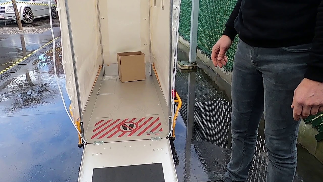 Carla Cargo elektrische aangedreven aanhangwagen voor de fiets, bakfiets.