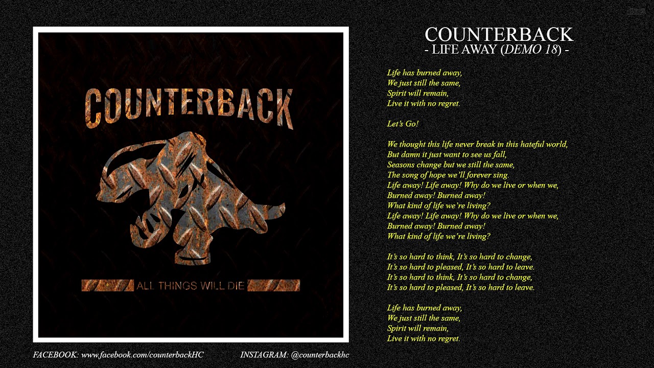 COUNTERBACK - LIFE AWAY