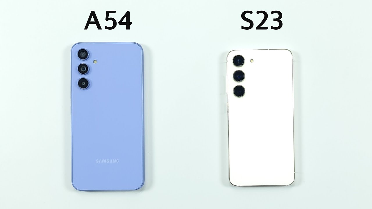 Samsung A54 vs Samsung S23 | SPEED TEST