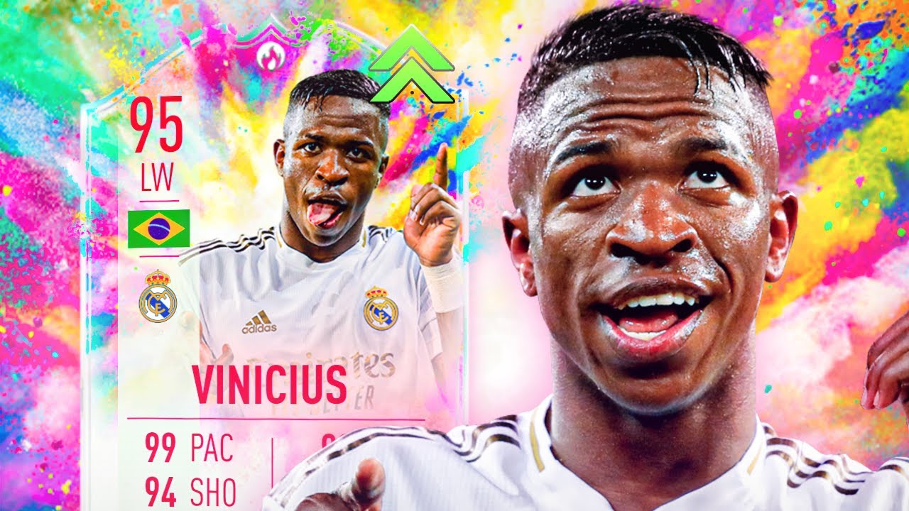 THE BUDGET TOTS NEYMAR! 🤩 95 SUMMER HEAT VINICIUS PLAYER REVIEW! - FIFA 20 Ultimate Team