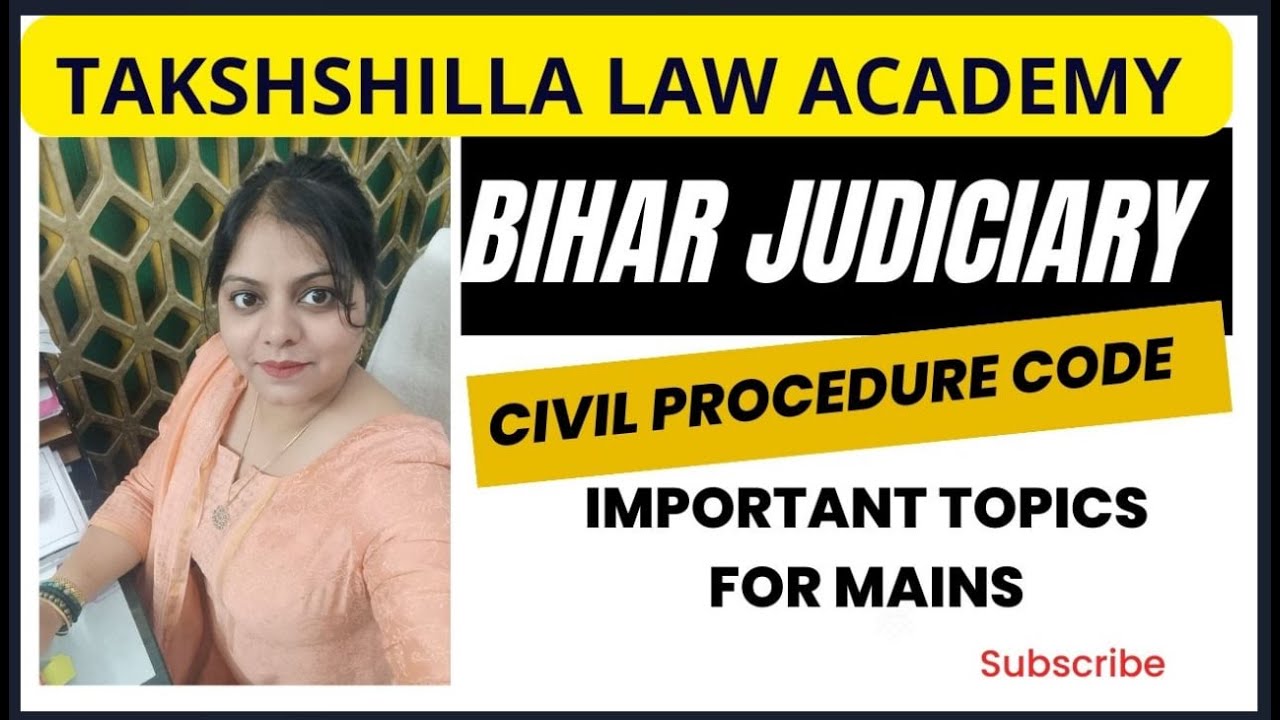 bihar judiciary mains CPC I Bihar Judiciary mains # bihar judiciary #civil procedure code