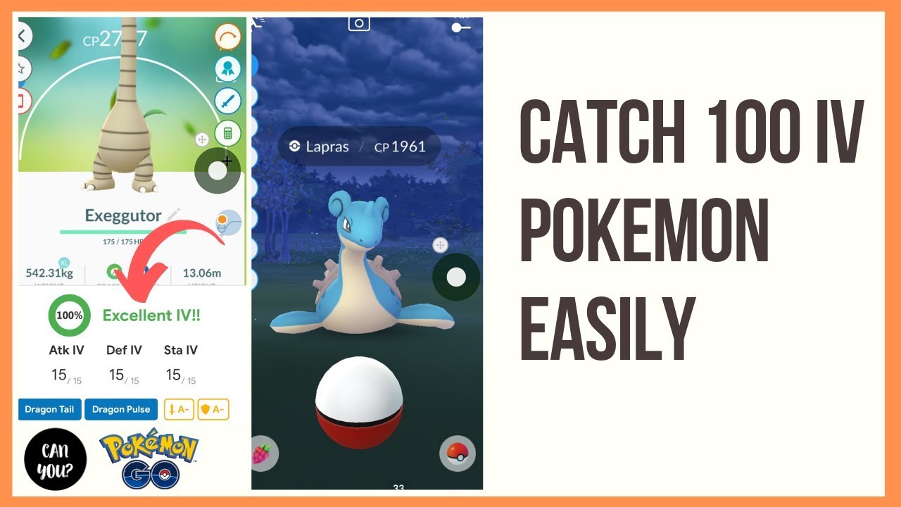Guaranteed 100 IV Pokemon in Pokemon Go!!! | How to catch 100 IV Pokemon | Catch Perfect IV Pokemon