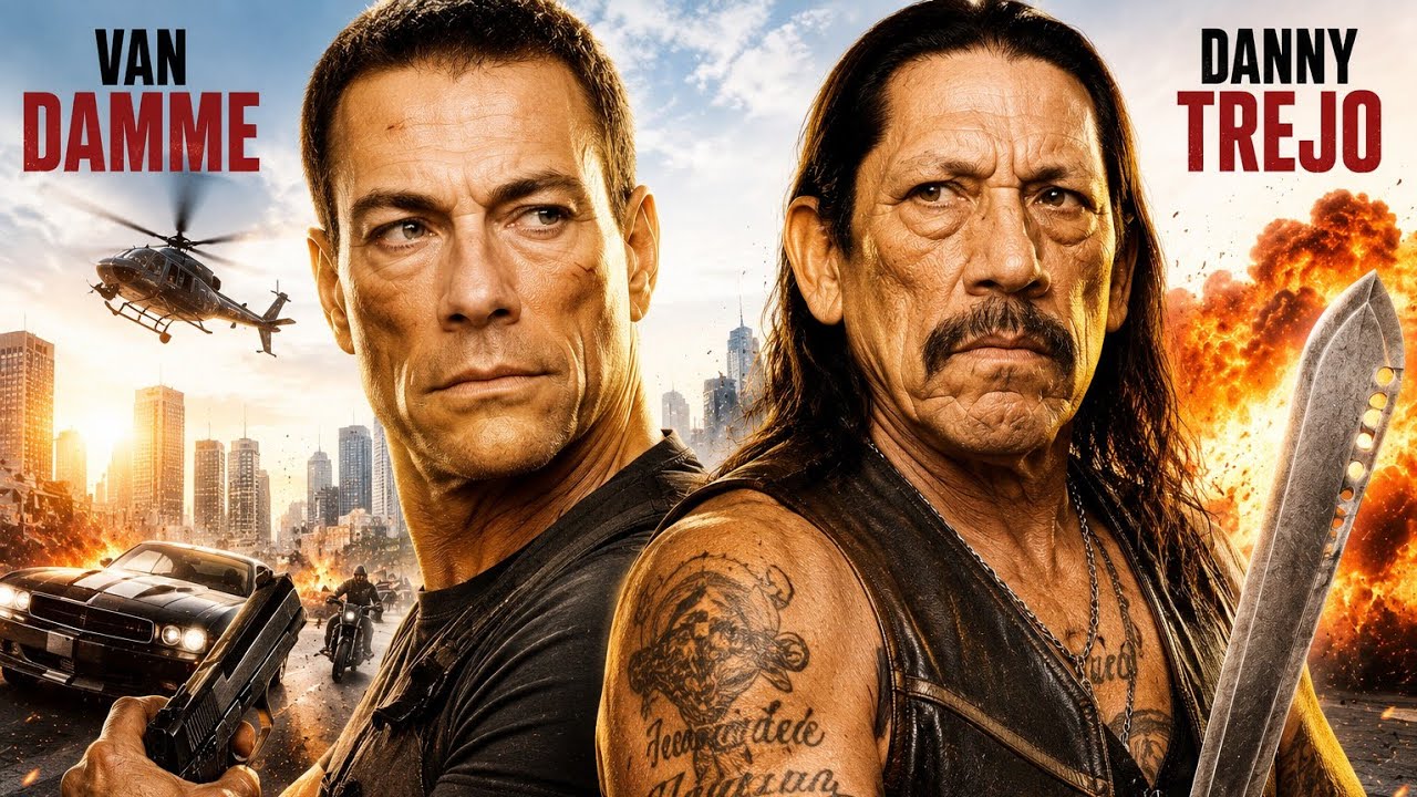 Van Damme In DESERT HEAT - Hollywood English Movie | Danny Trejo | Action Thriller Movie In English