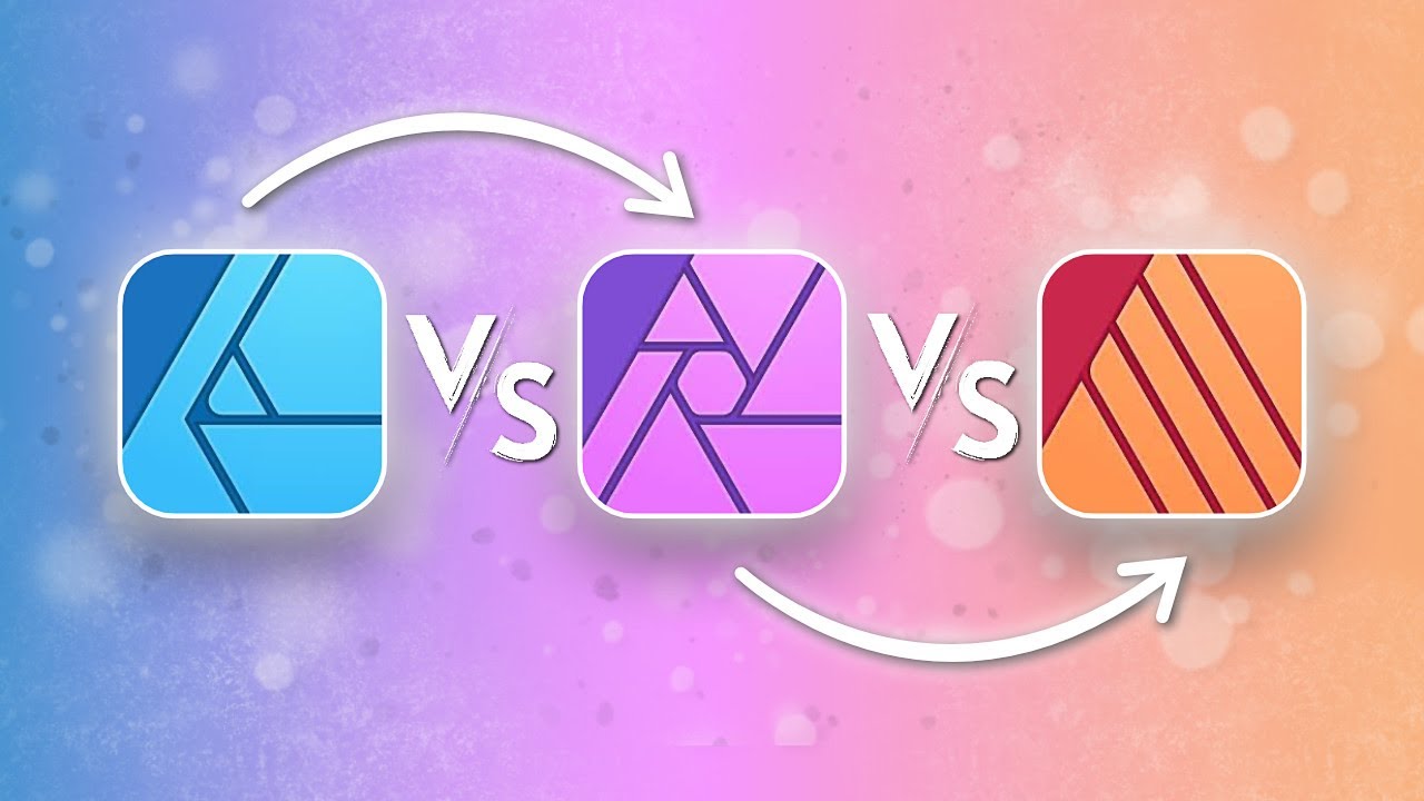 Affinity VS Affinity 🤯 - Photo, Designer & Publisher im Vergleich - Was wofür!?