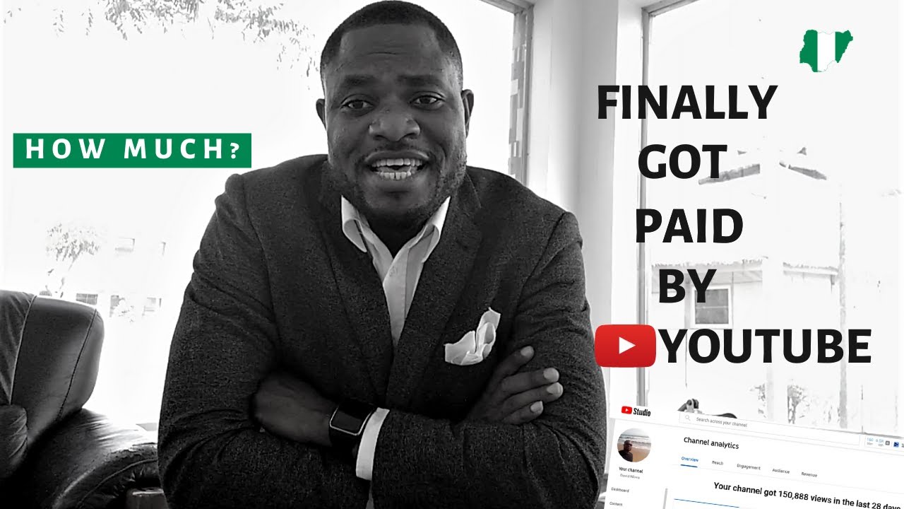 How Much did I Make in My First YouTube Payment | Nigerian African YouTuber | You May be Surprised