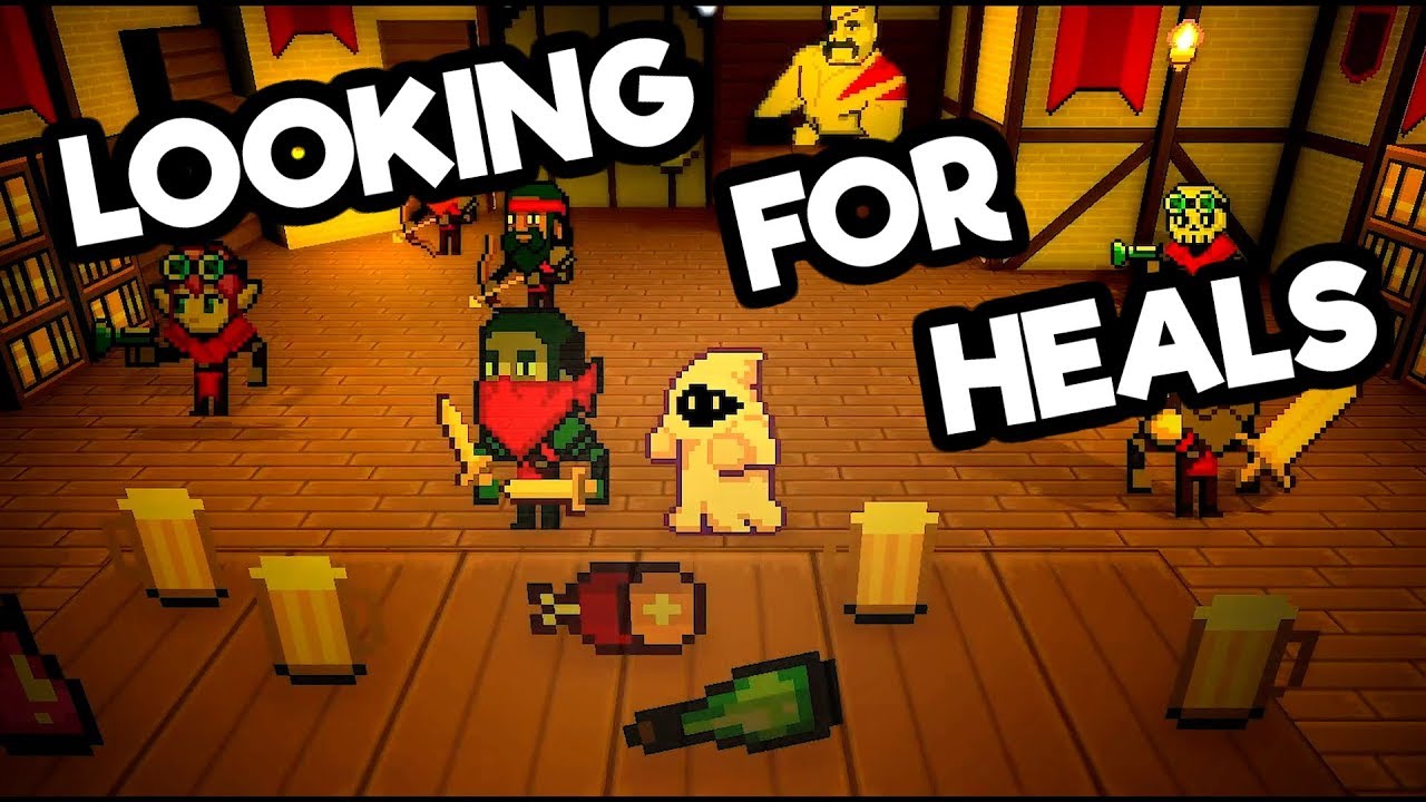 Looking For Heals - Satirical Roguelike Exasperated Healer Sim!