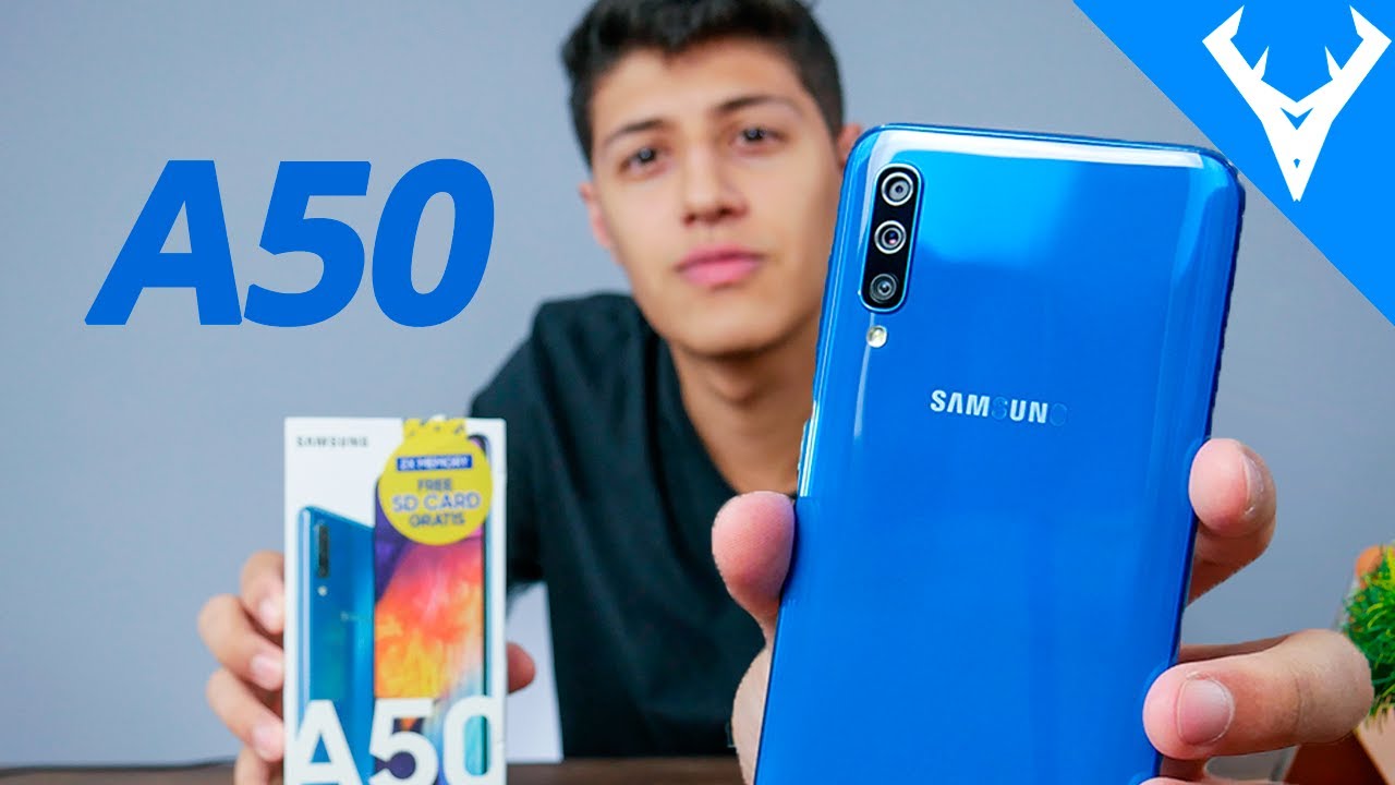 SIM! GALAXY A50 Digital na TELA! ISSO vai ficar no LUGAR da linha J! #Unboxing