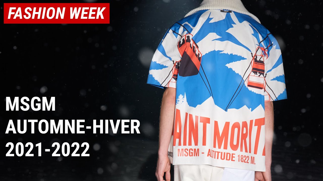 [Milano Fashion Week Men] Défilé digital MSGM FW'21