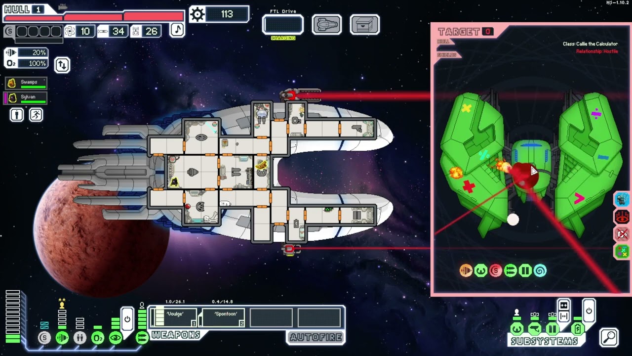 FTL Multiverse 5.4.4: Sylvan C, Nexus Ending