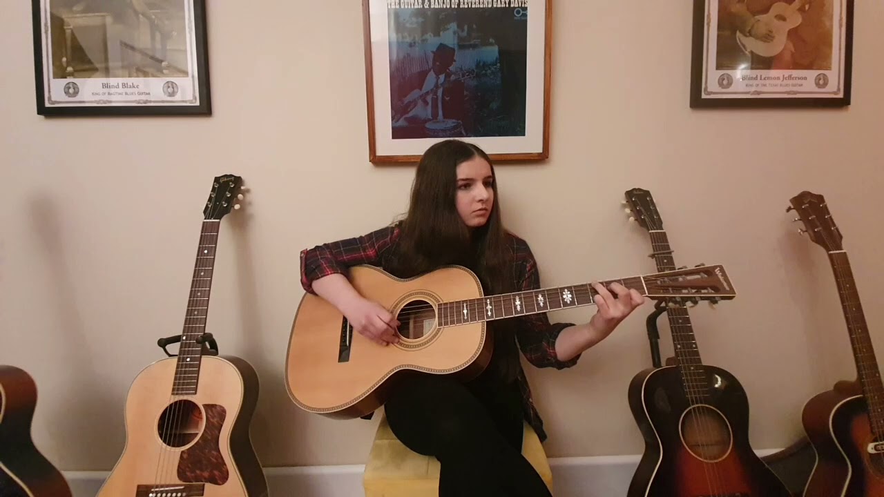 Candyman by Rev Gary Davis played by 14 year old Muireann on a Waterloo WL-S Deluxe