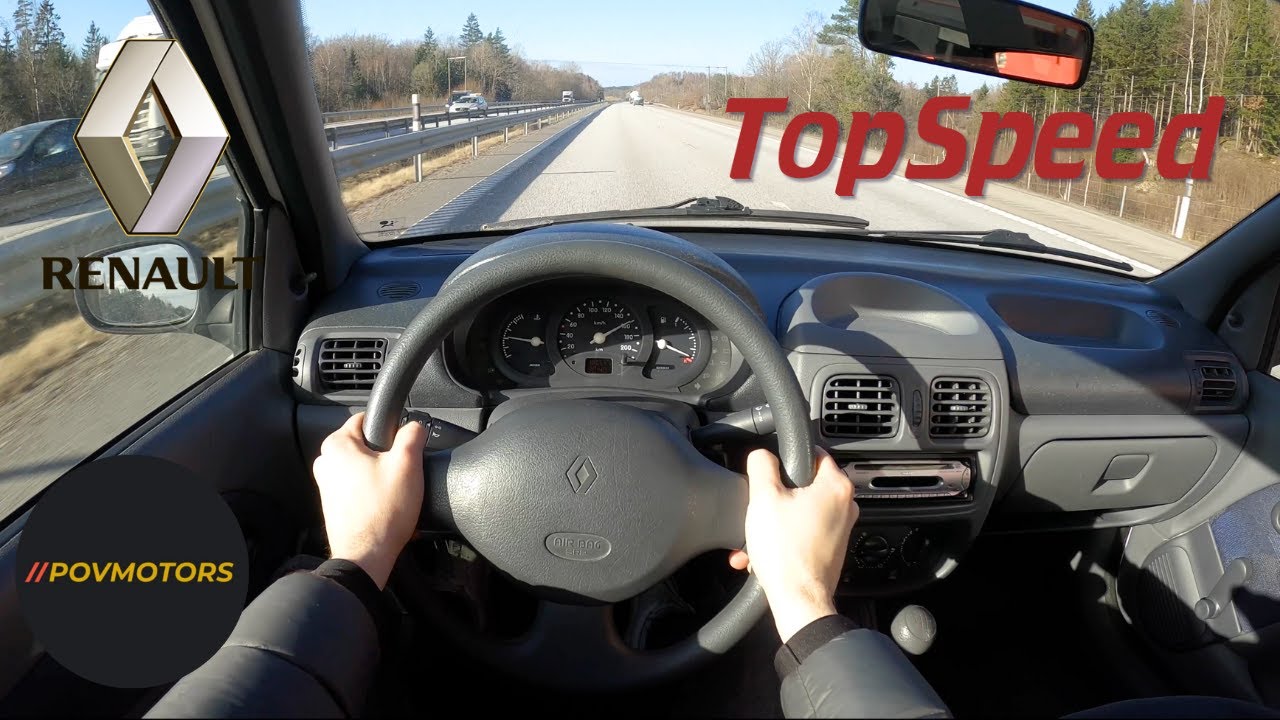 Renault Clio 1.2 1999 POV TOP SPEED DRIVE