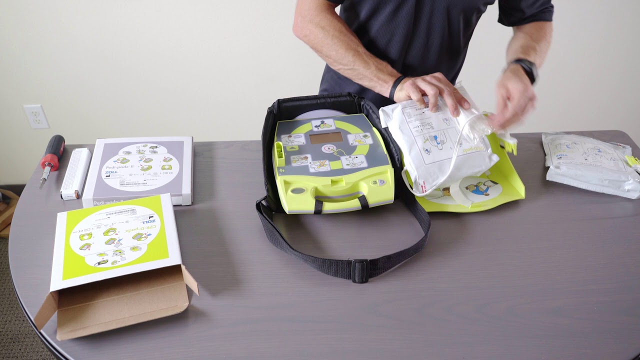 How to Change Pads on the ZOLL AED Plus Automatic External Defibrillator Device