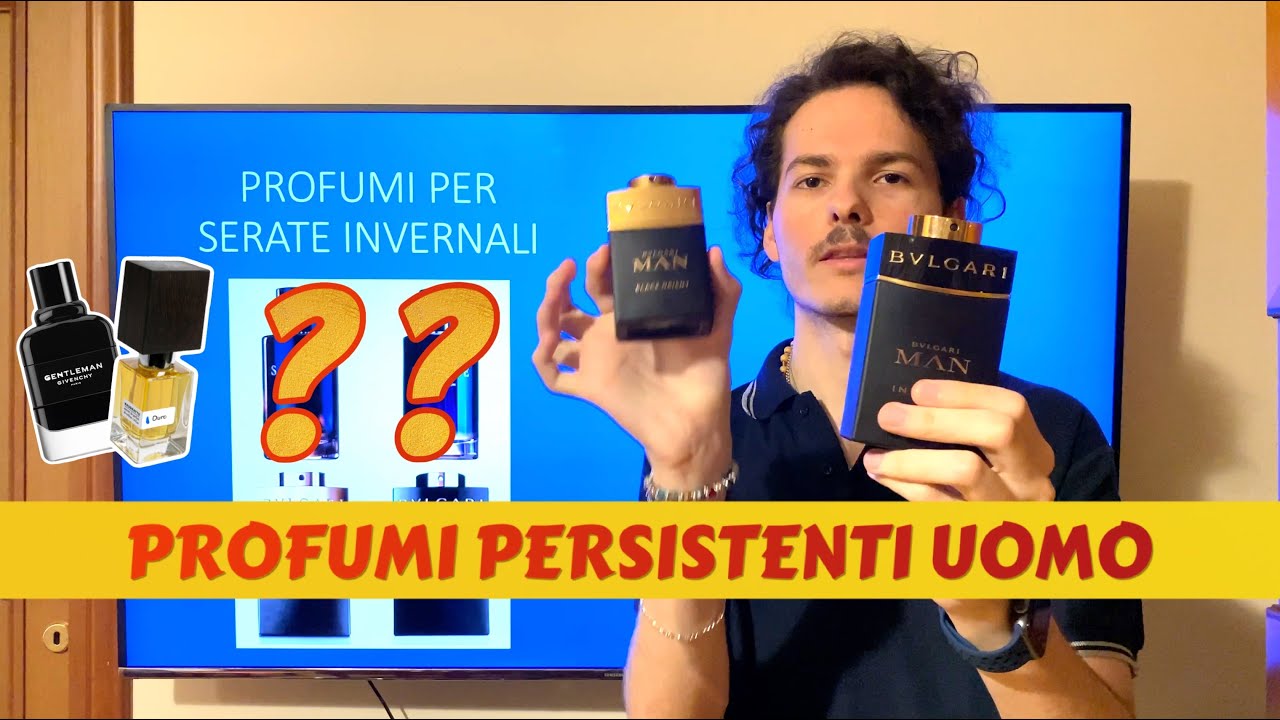 Top Profumi PERSISTENTI da Uomo