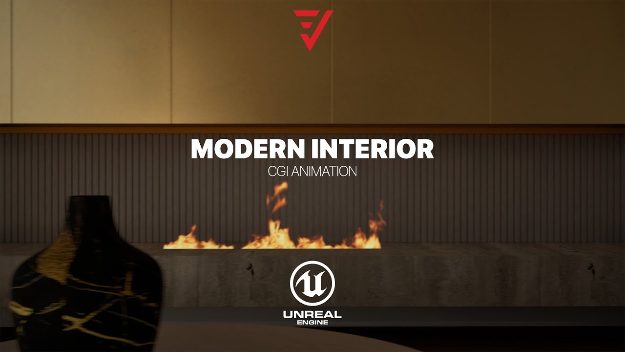 Architectural CGI Film | Modern Interior Rendered in Unreal Engine #architecturalvisualization