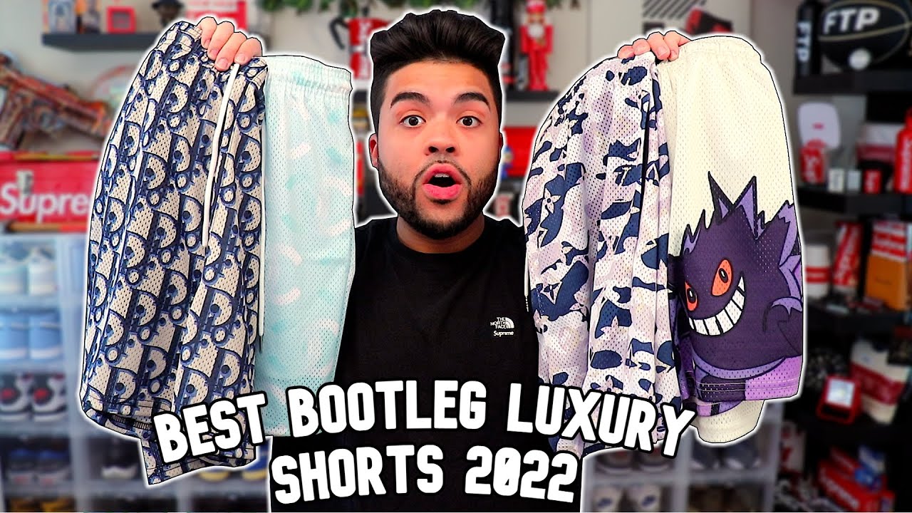 The BEST BOOTLEG LUXURY SHORTS For SUMMER 2022 | Dior, Chanel, LV & Pok&eacute;mon