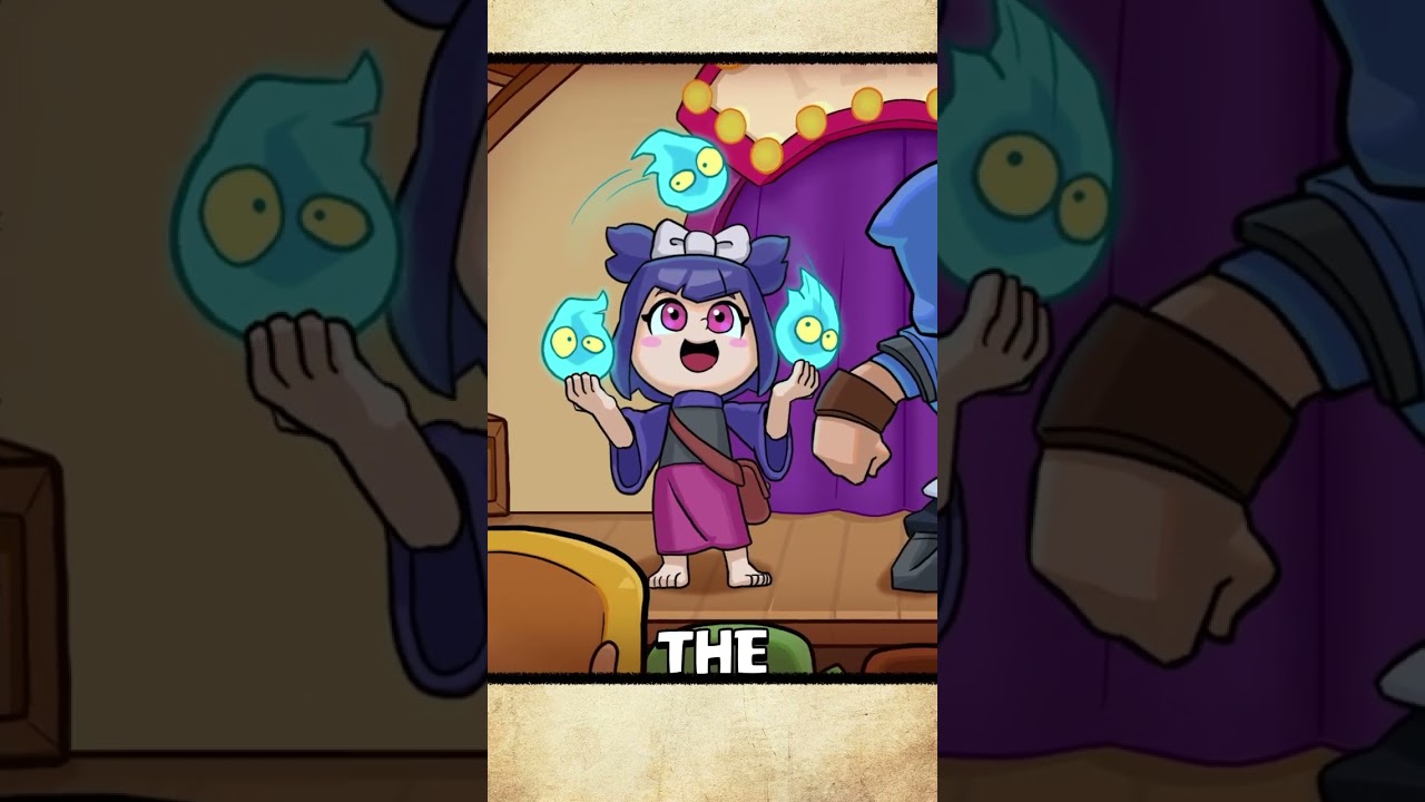 Here's why the Broom Witch hates Wizard Towers so much. It's heartbreaking 🥺 #clashofclans #anime