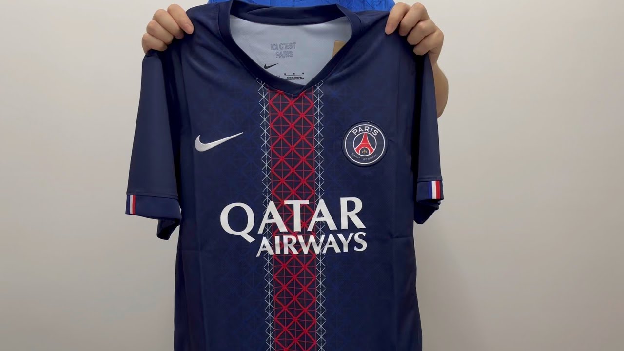 PSG Home Jersey 25/26 UNBOXING + REVIEW from Jerseysfc Soccer Shop