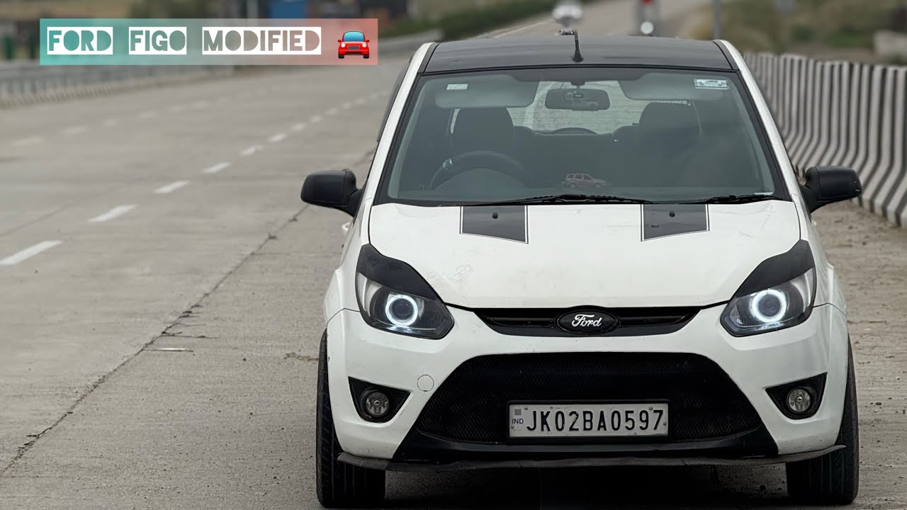 Modified Ford Figo ||  || Custom Grill || 15 inch Alloy Wheels || Only One in India 🚘 #ford #reels