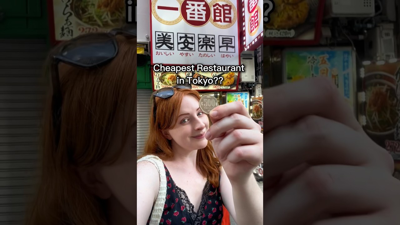 Is this the cheapest restaurant in Japan??